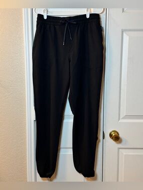 NavTech by Nautica Black Joggers Men’s Size M Elastic Waist Drawstring Pants